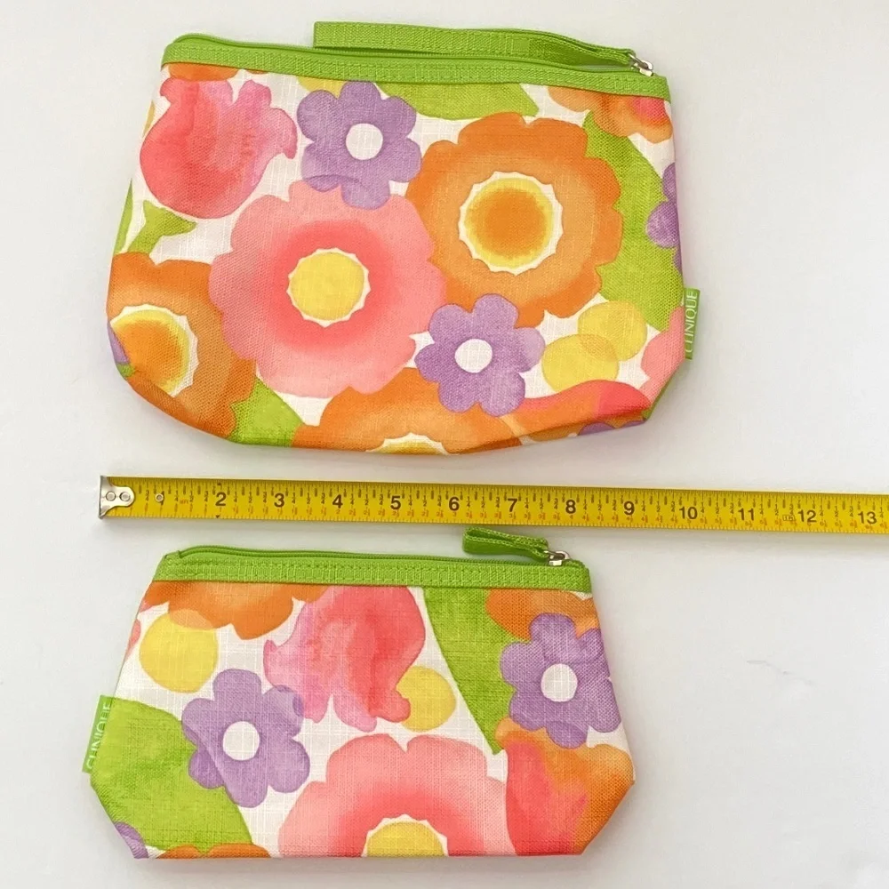 Clinique (Set of 2) Cosmetics Bags NWOT